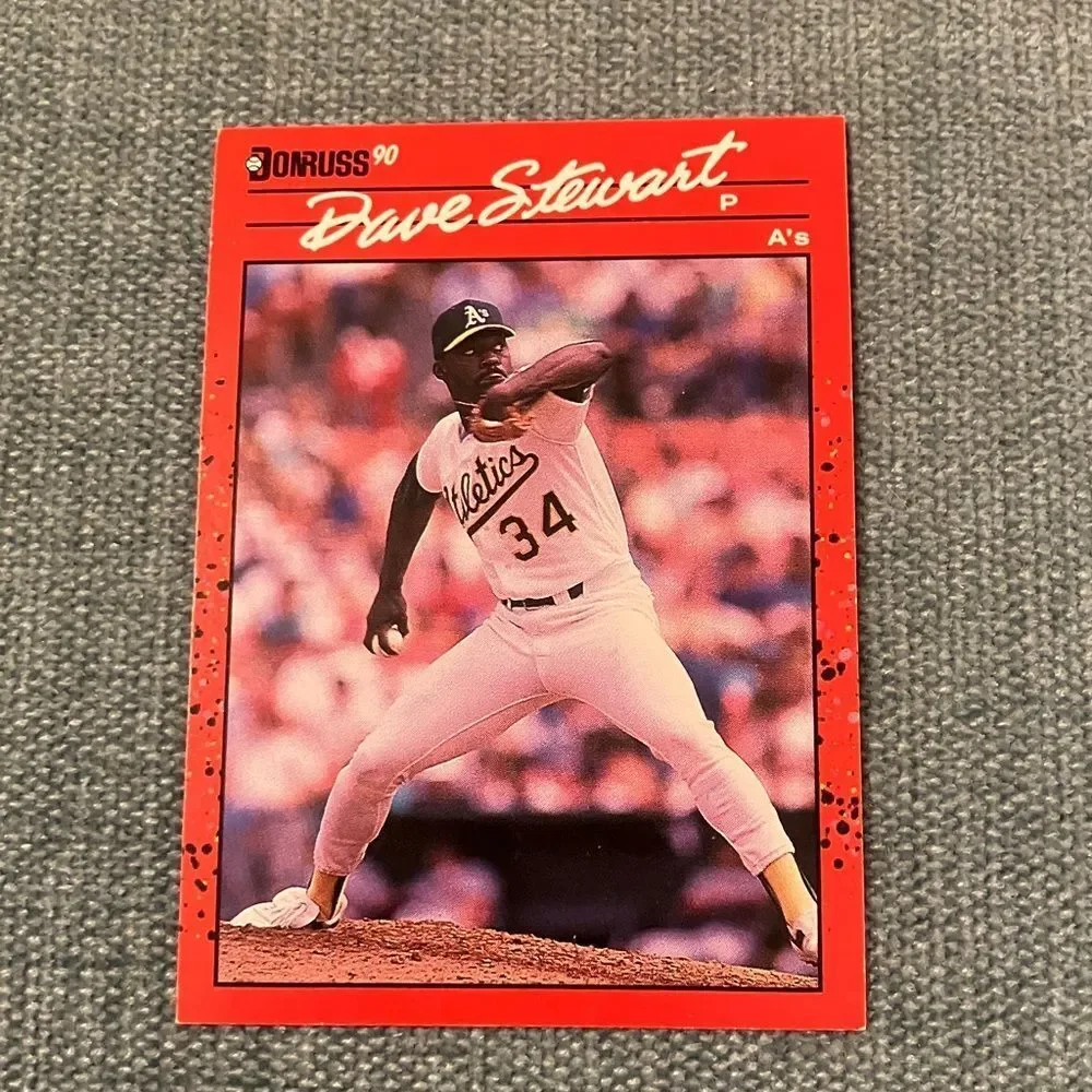 1990 Donruss Oakland A's Baseball Card Trading Card